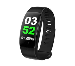 F64 Akıllı Bileklik Kan Oxygen Monitörü GPS Su Geçirmez Akıllı İzle Uyku Monitörü Fitness Alarm Alarmı IOS IPHON IPHON5592413