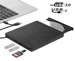 Neues Computerkabel Multifunktionale Dual -Schnittstelle Ultradünn externe DVD -Versorgung USB Mobile Cdrom Burner Computerzubehör7357527