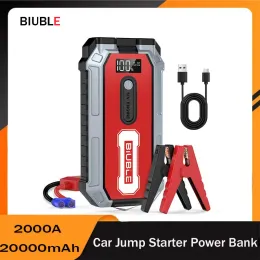 Auto Jump Starter Batterie Tragbare Power Bank 12V Notfallbeleuchtung leistungsstarker Booster Quick Auto Ladegerät Startgerät