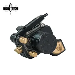 DK V7 Professional Rotary Tattoo Machine Japanese Coreless Motor Gun Black Grey Gold Three Colors Valfritt 240418