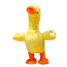 Electric Duck Plush Toy Singing and Dancing Funny Child Birthday Present Christmas 240407