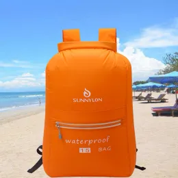 Sırt çantaları su geçirmez sırt çantası kuru ıslak çanta havuzu plaj çipini sürükleyen mochila feminina hafif plecak omuz seyahat rugzak zaino