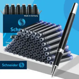 Pens 18pcs/3box Schneider Ink Cartridge 6603 Noncarbon Ink Cartridges Calligraphy Ink Stationery Supplies Fountain Pen Graffiti Ink