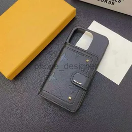 Case di telefono del portafoglio di design di lusso per iPhone 15 14 14Pro 13 13Pro 12 11 PRO 12Pro 11Pro XR XS MAX 8 7 Plus COPER CAMINA PER LE PETTA GG6268G GG6268G