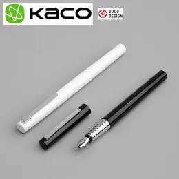 Pens Kaco Brio Fountain Pen 0.3mm EF Nib stainless steel Metal Inking Pen for xiaomi Writing Signing Pen