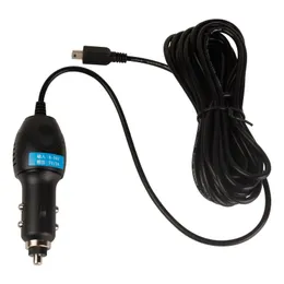 2024 DC 5V 2A MINI USB CAR Power Charger Cable Cable Cable لكاميرا GPS 3.5M ملحقات السيارة محول السيارة