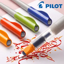 Pens Pilot Parallel Pens 1.5/2.4/3.8/6.0mm Tips Duckbill Fountain Pen Calligraphy Pens Writing Artistic Font, Animation Design