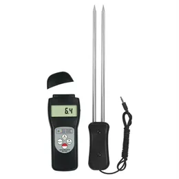 Digital Getreide Feuchtigkeitsmesser Stiftsensor Reis Paddy Mais Weizenfeuchtigkeit Tester PLS-MC-7825G