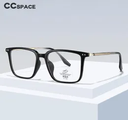 Солнцезащитные очки 49626 Пластиковые титановые большие квадратные очки рама антиблёрного света для мужчин и женщин Оптический модный компьютер Eyegl9857629