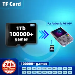 Карты TF Card для Anbernic RG405V память 1T 512G All Emulator, предварительно установившаяся ретро -игра PS2 PSP Portable Console Handheld NGC PS1