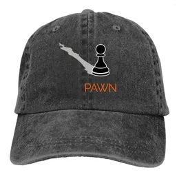 Ball Caps Pawn Casting A King In Chess Baseball Cap Men Hats Women Visor Protection Snapback Design