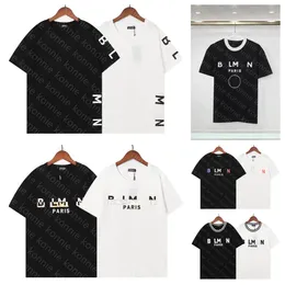 Paris Thirts Designer da donna Tee tees sciolte da uomo lettere casual Lettere maglietta per camicia per abbigliamento per maniche Tshirt Balimm Luxury S-XXL