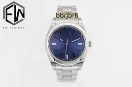 EW Watch Diameter 39 mm tjock 11,3 mm med 3132 Integrerad rörelse Sapphire Mirror 904 Rem