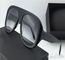 Ny viktoriansk modedesigner solglasögon VB 141 Plate Pilots Big Frame Top Quality Glasses Protection Eyewear Coating Lens med Box9168316