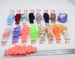 파인애플 Scrunchie Watchband New 인쇄 스크런치 시계 밴드 천 입 패션 캔디 컬러 손목 밴드 New Arrival9515178