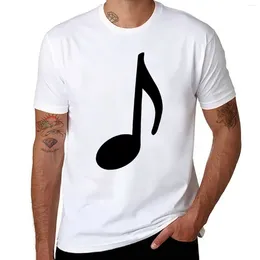 Men's Tank Tops Eighth Note T-Shirt Tee Shirt Oversized Vintage T Blank Shirts Mens Pack