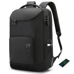 Backpack Ravel Carry On 50L Expandable Flight Approved Backpacks 17.3 Inch Laptop And USB Charging Port Bags Water Resistant Bus