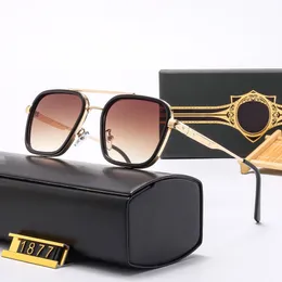 Kobiety luksusowe okulary przeciwsłoneczne Dita męskie projektant mody okulary przeciwsłoneczne plażowe okulary przeciwsłoneczne kwadratowe letnie słoneczne światło okulary artyście rama metalowe okulary sportowe