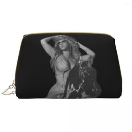 أكياس التخزين Kawaii Beyonce Renaissance Tour Movie Film Travel Bag Bag Women Cosmetic Makeup Organizer Beauty Dopp Kit