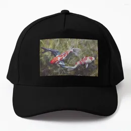 Ballkappen Koi Sanbi Baseball Cap Hut Strand Schwarze flauschige Mode Frauen Frauen