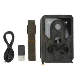 Kameror Trail Camera Infrared Night Vision 16MP Foto 1080p Video Motion Detection Fast Trigging Outdoor Hunting Camera