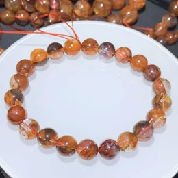 Acessório de geomancia Bracelete de glitter brasileiro natural, pomba fantasma de penas, pulseira de jóias de cristal de flor de goma koi de alta qualidade