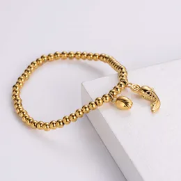 Geomancy Ascory AML 2022 New Lianpeng Koi electroplated Bead Female Titanium Steel Best Friend Bracelet Instagram