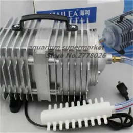 Accessories Hailea Aco380 380w Aluminum Alloy Electromagnetic Air Compressor for Aquarium Fish Pond Oxygen Pump Breeding