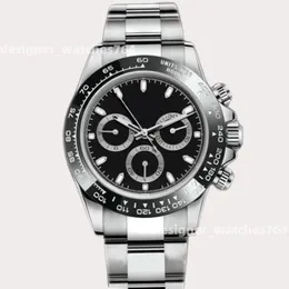 Luxury Mens Watch Menwatch Designer Watches Wysokiej jakości zegarki ruchowe Automatyczne sporty mechaniczne sześciorgowe zegarki zegarowe 40 mm Montre de Luxe zegar