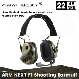 Accessories Military Headset Shooting Tactical Noise Reduction Headphones Head Wearing Version Headset Sound Pickup Hunting Communication