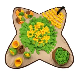 Nuovo allenamento incrociato Border Dog Odore Puzzle Slow Food Pad Supplies Toys