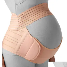 Other Maternity Supplies Women Support Abdomen Shoder Strap Back Clothing Adjustable Waist Care Pregnancy Protector Drop Delivery Bab Dh5Zg