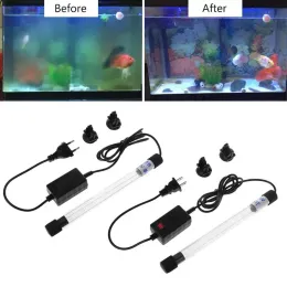 Akvarier Nya 5/7/9/13W UVC Aquarium Clean Light Alges Clear Fish for Tank Water Cleaning Lamp Submersible för dammfisk för tankfil