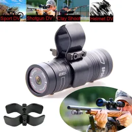 Kameror Mini Outdoor Hunting Camera FHD Gun Mount Video Recorder Gun Camera för Hunter Action Cameras Waterproof Camcorder