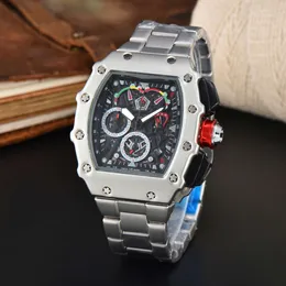 Richardmill Milles Watch Watchmen MenWatch Relogios Relgio Atmosphere مجموعة لؤلؤة Power European Quartz Multi Functional Six Edele Second Secondal Watch