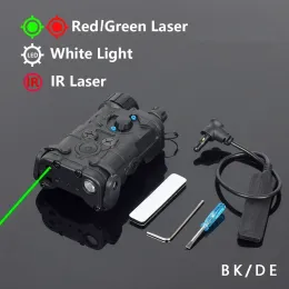 SCOPES RED GRÖN BLÅ LASER SYD IR POINTER STROBE LED FILLLIGHT NGAL L3 AIRSOFT PEQ15 LASER Vapen Lätt jakt Picatinny20mm Rail