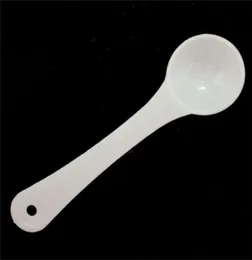 1G Professional Plastic 1 Gram Scoops Spoons For Food Milk Washing Powder Medcine White Measuring Spoons 382 R26065863