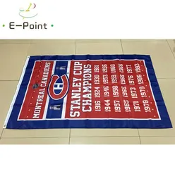 Montreal Canadianer 35ft 90 cm150 cm Polyester Flagge Banner Amerikanische Dekoration Flieger Home Garden7544890