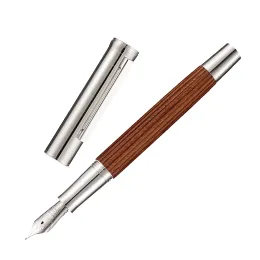 Pens Hongdian 1866 Wooden Fountain Pen Writing Ink Pen EF F 35# NIB School Office Supplies Xmas Gift Pens للطلاب قرطاسية