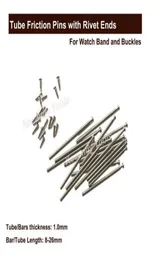 Reparationsverktygssatser Tube Friction Pin Pressure BaSs Pins Rivet Ends For Watch Band Clasp Straps Spuckles Armband Tjocklek 1 0mm 8575026