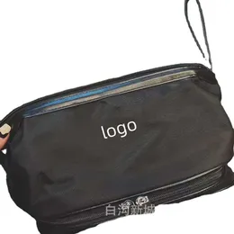 wallet diane bag chenel 23 Summer Fashionable Double layered Wind Makeup Bag Dry Wet Separation Toilet Bag Large Capacity Handheld Storage Bag