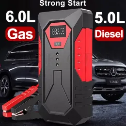 Bärbar bilhoppstarter 18000mAh Power Bank Car Booster Charger 12V Startanordning Bensin Diesel Car Emergency Booster