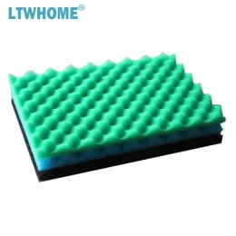 Aquecimento Ltwhome Pond Pond Filtro Sponge Conjunto de 17 "x 11" Mídia