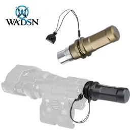 Scopes WADSN MAWL C1+ AA Battery Version Green IR Laser Red Dot Ray Tactical Metal Extended Tail Cover Hunting Modification Accessories