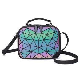 Bags New Bao Handbag Bags For Women Luminous Crossbody Bags Fashion Geometry Mini Shoulder Bag Purse bolso mujer torebki damskie