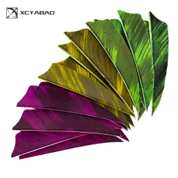 Packs 50Pack Archery Arrow Feather Fletching 3Inch Colorful Turkey Vanes for Hunting Target Shooting Shield Cut