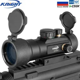 SCOPES 3X44 Yeşil Kırmızı Nokta Görüntü Kapsamı 2x40 Kırmızı Dot 3x42 Taktik Optik Tüfekler Fit 11/20mm Rail 1x40 Avcılık için Tüfek Görüşü