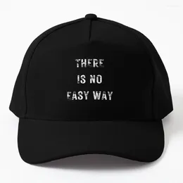 Ball Caps There Is No Easy Way Jocko Willink Quote Motivational Inspirational Baseball Cap