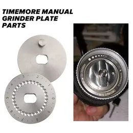 1pcs Timemore Manual Plate Plant Pressions for Chestnut CC2C3C3S Slimnanog1 30clicks Per Circle DIY Coffee LO H0Q1 240416