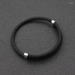 Braccialetti di fascino uomo paracord corda corda bracciale strato doppio strato regolabile braclotto da campeggio esterno sopravvivere brasletto braslet gioielli fatti a mano pulsera pulsera